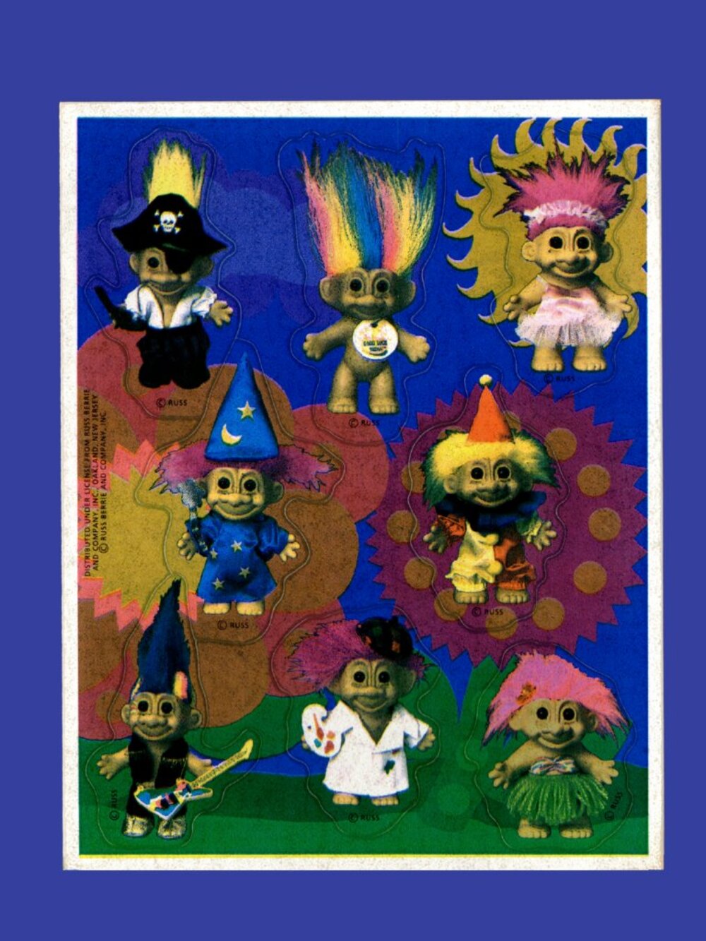 Sailor Moon Sticker Sheet by Gibson Greetings Craft & Collecting Vintage 90s